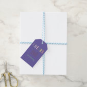 Trendy Kleuren 2018 Vakantie Cadeaulabel (Met Touw)