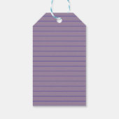 Trendy Kleuren 2018 Vakantie Cadeaulabel (Achterkant)