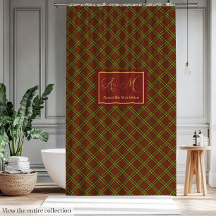 Trendy Kleuren Douchegordijn Landelijke Herfst Ger