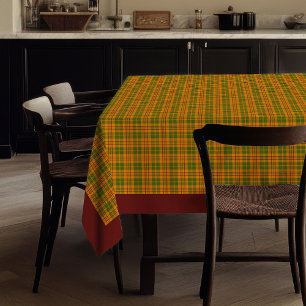 Trendy Kleuren Terracotta Tafelkleed Modern Herfst