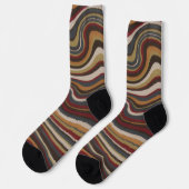 Trendy Kleurrijk Patroon Sokken (Links)