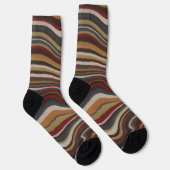 Trendy Kleurrijk Patroon Sokken (Rechts)