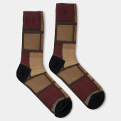 Trendy Kleurrijk Patroon  Sokken (Rechts)