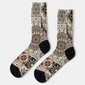 Trendy Kleurrijk Patroon Sokken (Links)