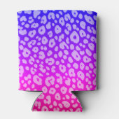 Trendy Kleurrijke Gradient Jaguar Print Patroon Na Blikjeskoeler (Achterkant)