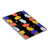 Trendy kleurrijke  illustratie verticale stri notitieboek (Rechterzijde)