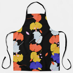 Trendy kleurrijke illustratie verticale stri schort