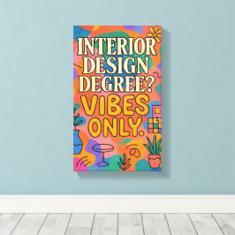 Trendy Kleurrijke Kunst Canvas voor Creatieve Ruim Afdruk