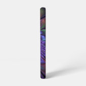 Trendy Kleurrijke Moderne Abstracte Fractale Bloem Samsung Galaxy Hoesje (Linkerkant)