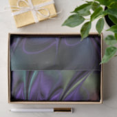 Trendy Kleurrijke Moderne Abstracte Fractale Bloem Tissuepapier (Geschenk)