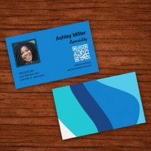 Trendy Kleurrijke QR Code foto