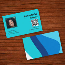 Trendy Kleurrijke QR Code foto