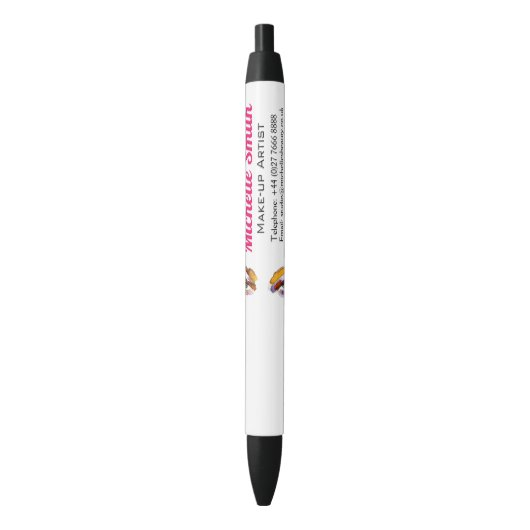 Trendy Kleurrijke Waterverf Oog Make-up Artiest Zwarte Inkt Pen (Voorkant Verticaal)