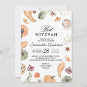 Trendy Kleurrijke Waterverf Pompoen | Herbstemming Kaart (Voorkant)