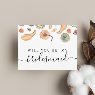 Trendy Kleurrijke Waterverf Pompoen Herfst Stemm Uitnodiging Briefkaart