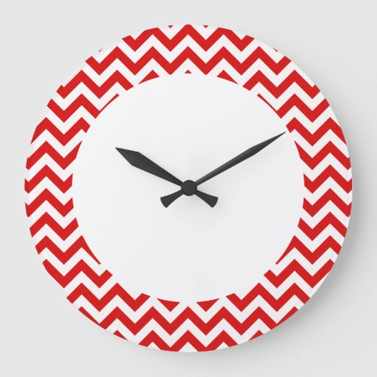 Trendy Klok van de Muur van de Chevron (Voorkant)