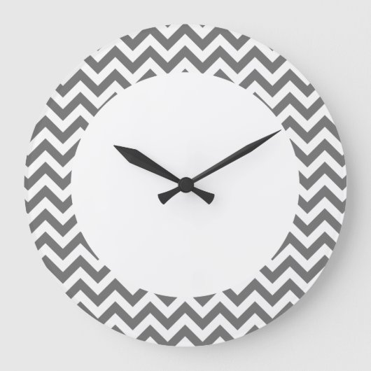 Trendy Klok van de Muur van de Chevron (Voorkant)