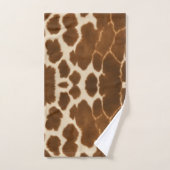 Trendy Koe Faux Leather Elegant Collectie Bad Handdoek (Handdoek)