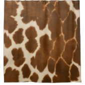 Trendy Koe Faux Leather Elegant Collectie Douchegordijn (Voorkant)