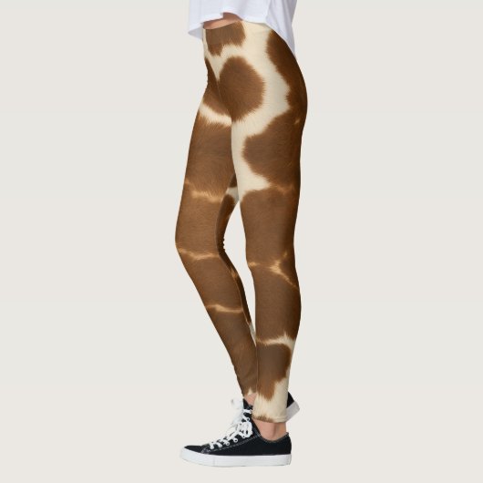 Trendy Koe Faux Leather Elegant Collectie Leggings (Links)