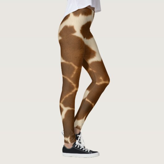 Trendy Koe Faux Leather Elegant Collectie Leggings (Rechts)