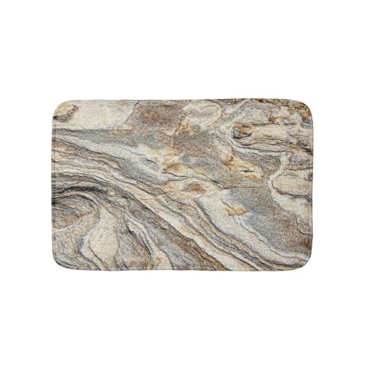 Trendy Koel Marmer Patroon Badmat (Voorkant)