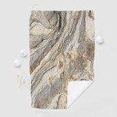 Trendy Koel Marmer Patroon Golfhanddoek (Insitu)