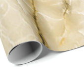 Trendy Koel Marmer Patroon Steen Textuur Cadeaupapier (Rol Hoek)