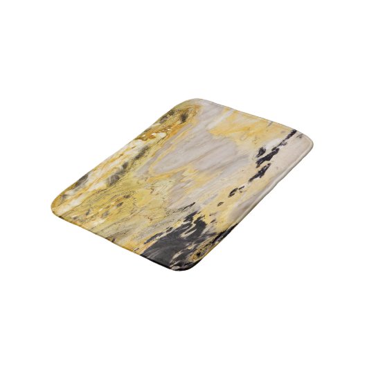 Trendy Koel Marmer Steen Patroon Badmat (Gekanteld)