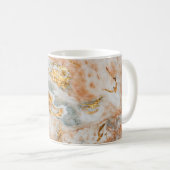 Trendy Koele Marmer Goud Touch Koffiemok (Voorkant rechts)