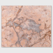 Trendy Koele Marmer Steen Textuur Cadeaupapier (Vlak)
