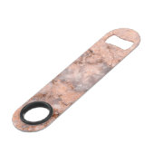 Trendy Koele Marmer Steen Textuur Speed Flessenopener (Achterkant Gekanteld)