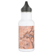 Trendy Koele Marmer Steen Textuur Waterfles (Links)