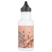 Trendy Koele Marmer Steen Textuur Waterfles (Rechts)
