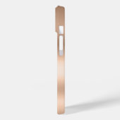 Trendy Koper Diamanten Case-Mate iPhone Case (Achterkant / Links)