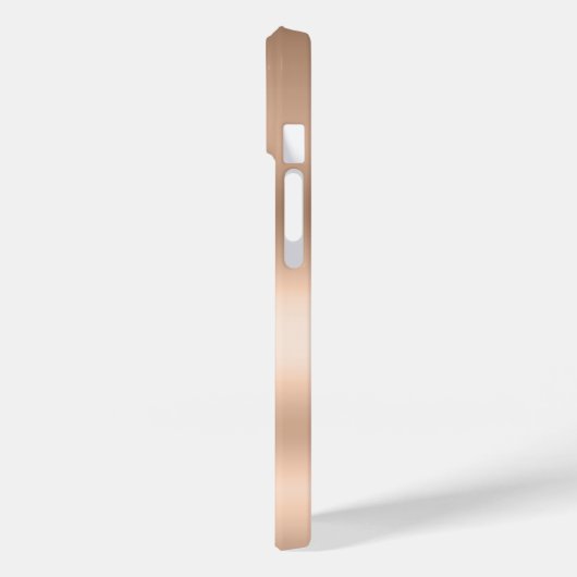 Trendy koperen diamanten Case-Mate iPhone case (Achterkant / Links)