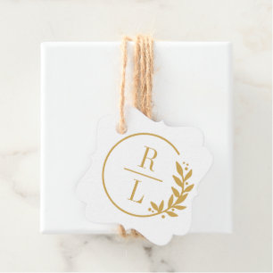 Trendy Krans BEWERKBARE KLEUR Trouwgunst Labels