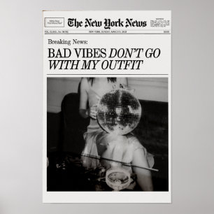 Trendy kranten Print, New York Magazine Print