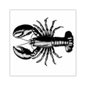 Trendy kreeft rubberstempel (Afrduk)