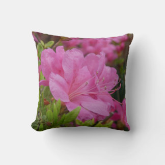 Trendy kussen met afbeelding van Rhododendron