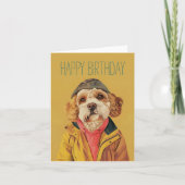 Trendy Labradoodle Kaart (Voorkant)