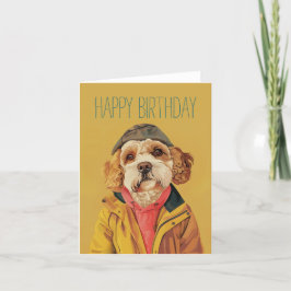 Trendy Labradoodle Kaart