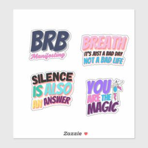 Trendy laptopsticker – esthetische vinylsticker sticker