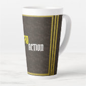 Trendy Latte Mok Design Gepersonaliseerd & Stijlvo (Rechterhoek)