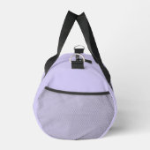 Trendy Lavendel Zwart Wit Script Monogram  Plunjezak (Rechts)