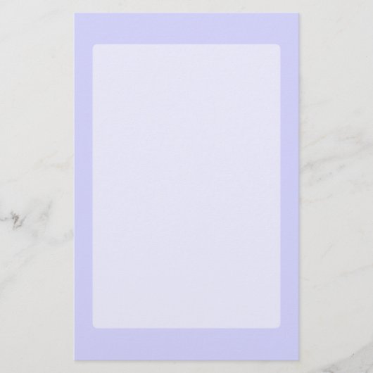 Trendy Lavender kleur klaar om aan te passen Briefpapier (Voorkant)