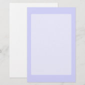 Trendy Lavender kleur klaar om aan te passen Briefpapier (Voorkant / Achterkant)