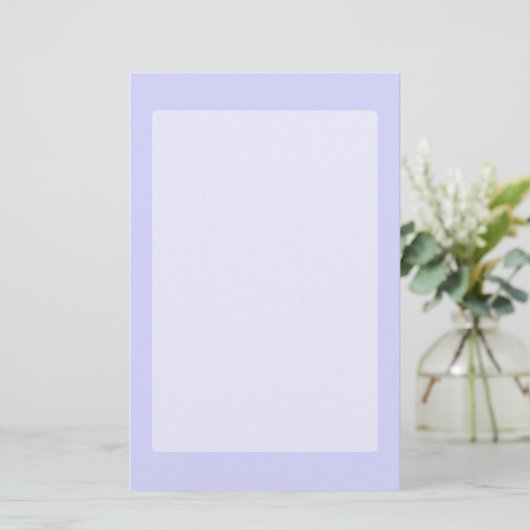 Trendy Lavender kleur klaar om aan te passen Briefpapier (Staand voorkant)