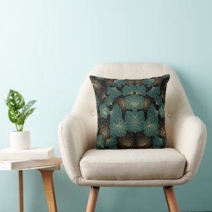 Trendy Leaf Print Sierkussen – Bold Home Accent