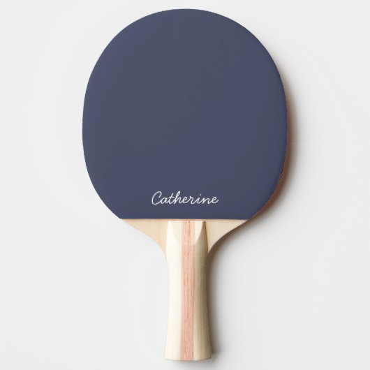 Trendy leigrijs aangepaste pingpongbat tafeltennisbatje (Voorkant)